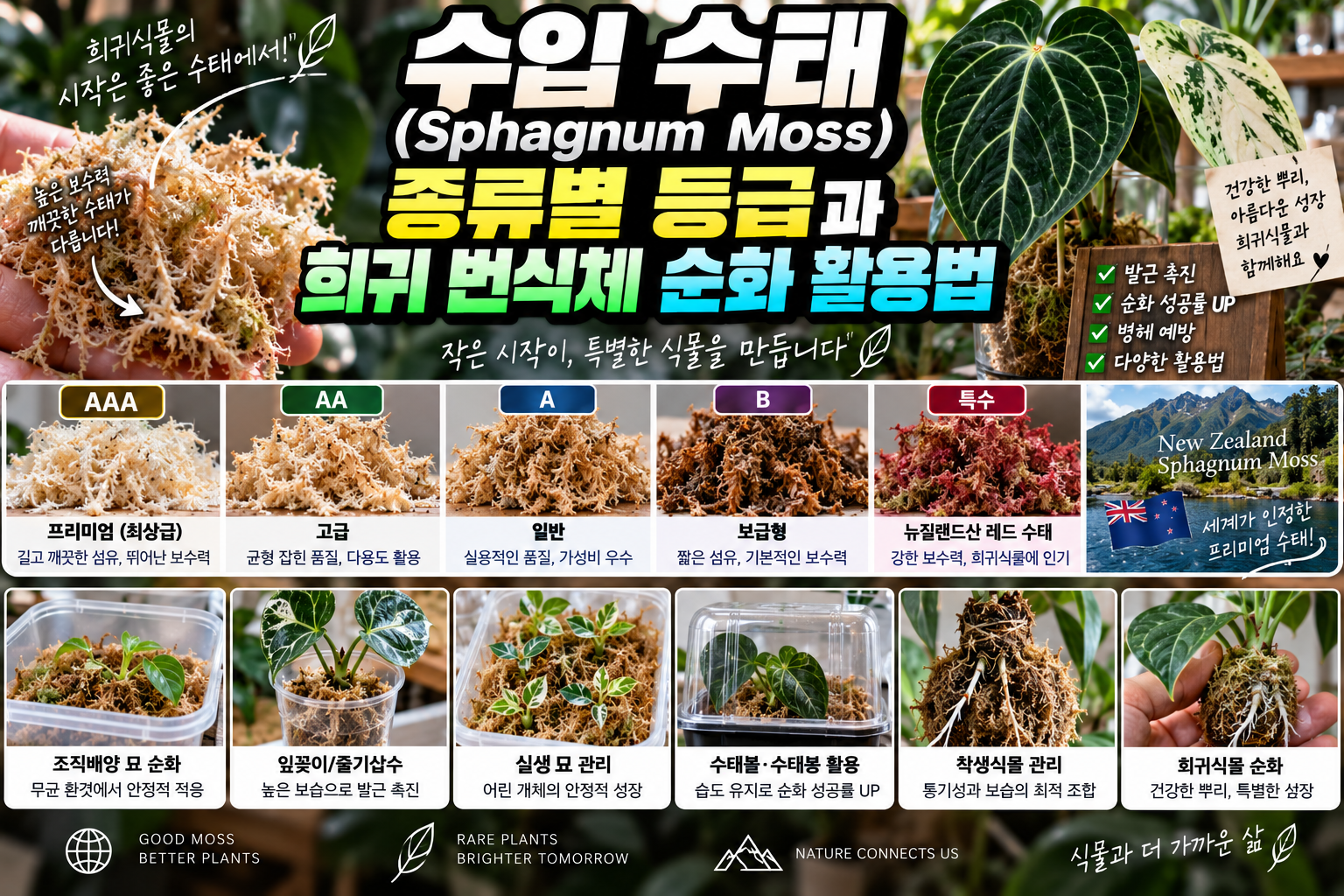 희귀식물 번식과 프리미엄 수태 활용법에 대한 썸네일