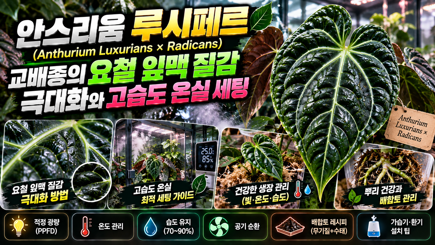 안스리움 루시페르에 대한 썸네일